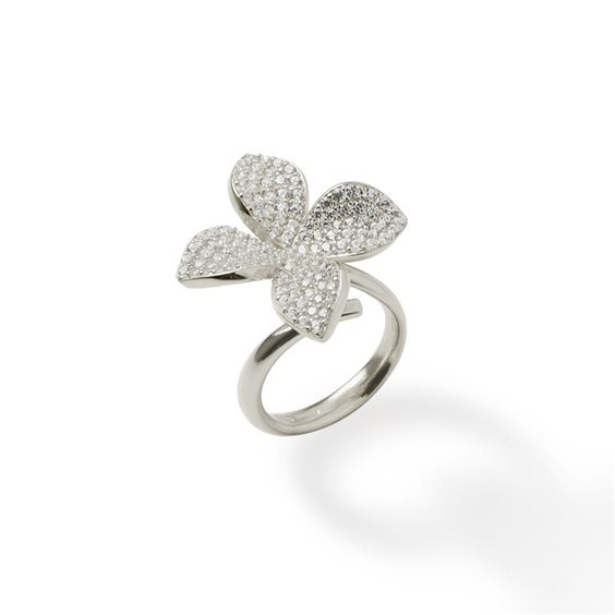 Anneau Misis Femme FLORA in Argent Cubic Zirconia AN03503 - AN03503